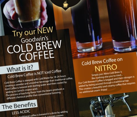 Cold Brew Coffee Flyer